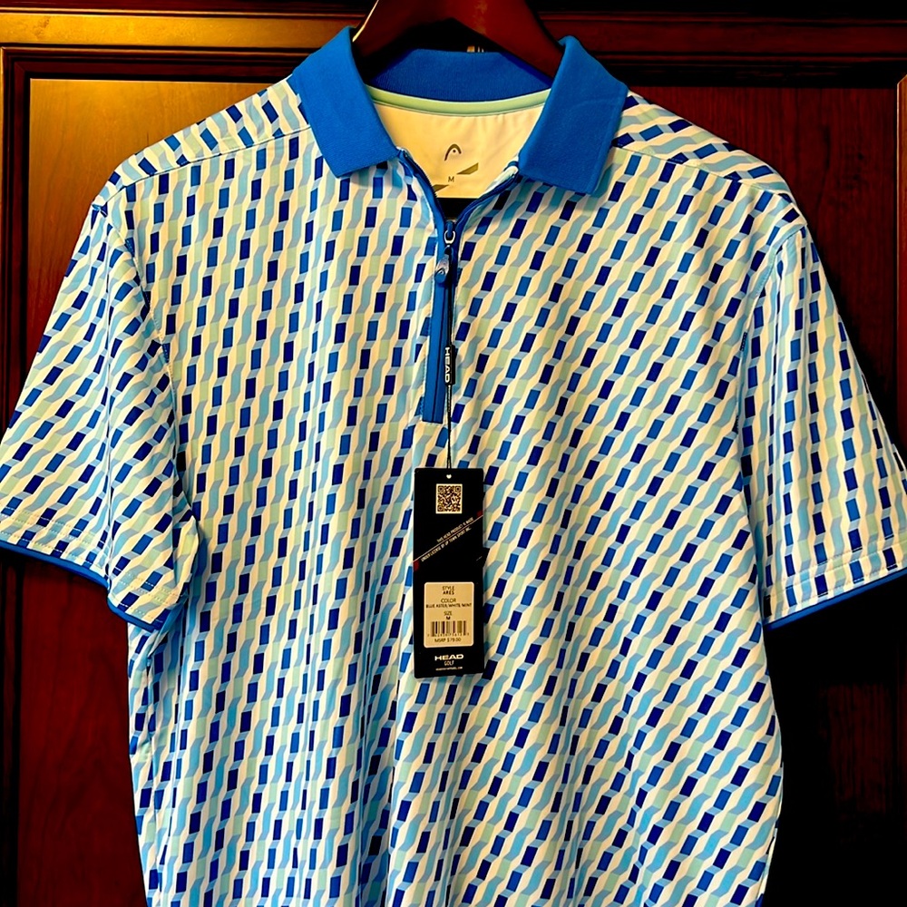Brand New Head Golf Polo UV Protection, Stretch, Moisture Wicking/Odor Resistant